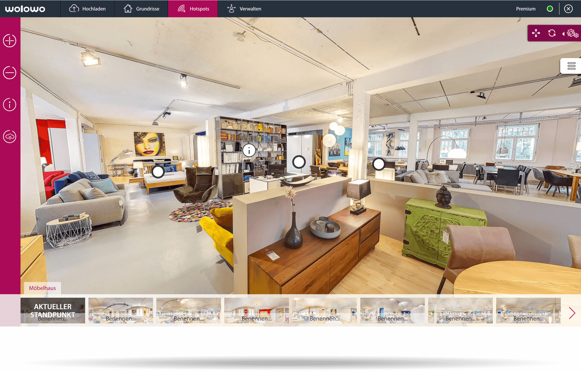 Virtual tour preview image retail