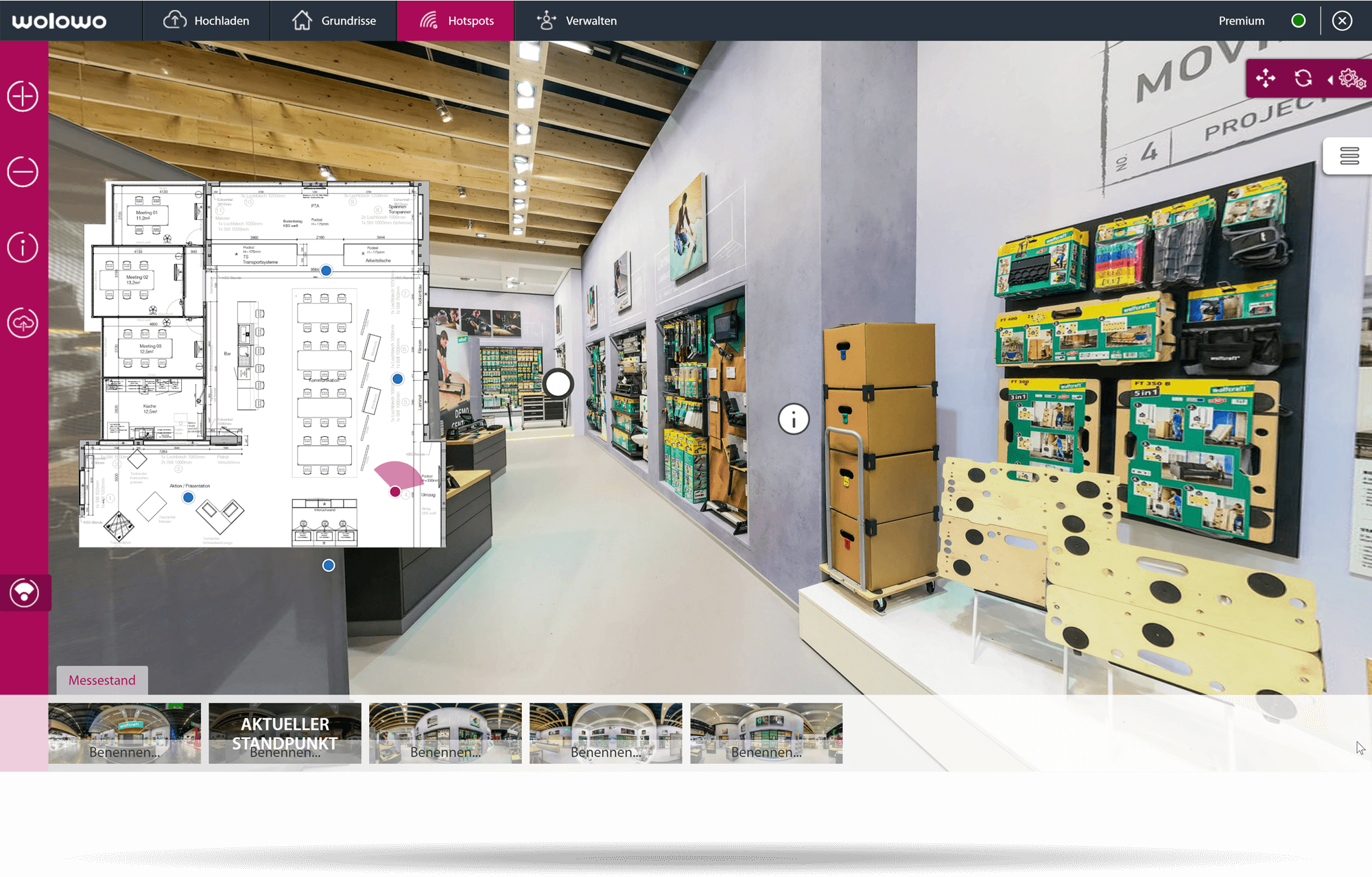 Virtual tour preview image trade fair