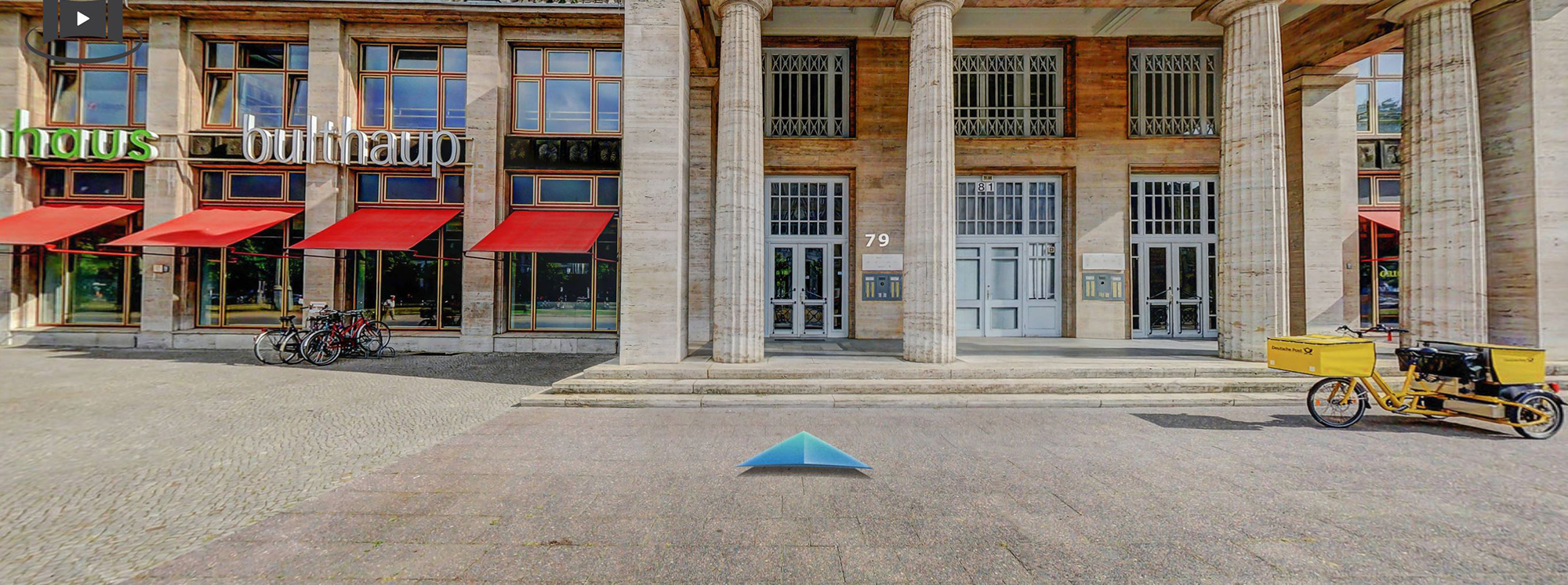 Virtual tour preview image directions